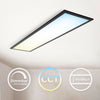 LED Panel Ceiling Light CCT Remote Control Dimmable Living Room Hallway