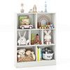 3-Tier Freestanding Storage Organizer 7-Cube Bookshelf with 2 Anti-Tipping Kits
