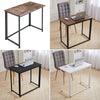 Folding Computer Desk Wood Foldable Study Coffee Table Laptop Office Workstation