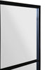 Extra Large Black Window Leaner - Wall Mirror 79" X 47" 200 x 120cm MirrorOutlet