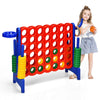 Giant 4 in a Row Game Jumbo Connect 4 Garden Games 42 Rings Basketball Hoop Blue
