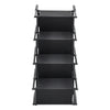 Outdoor Car Boot Pet Dog Stairs 4 Steps Ladder Oxford &Steel Doggy Climbing Ramp