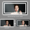 1200x600mm Bathroom Mirror LED Lights Large Illuminated Mirror Bluetooth