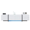 TV Stand 170 cm TV Unit Cabinet with Drawer Storage Modern High Gloss Front