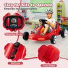 12V Ride on Car Kids Ride on Race Car Toy w/Wireless Connection-Red