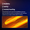 Electric Heater Garden Heating Free Standing/Wall-mounted/Hanging Outdoor Warmer