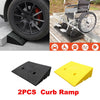 2 x Duty Kerb Ramp Curb Ramps Heavy Driveway Threshold Ramps Rubber Dock Garage