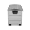 LARGE PLASTIC GARDEN PATIO STORAGE DECK BOX CHEST LID CONTAINER WATERPROOF SHED