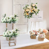 Artificial Flower Row Floral Wedding Arch Arrangement Top Table Backdrop Decor