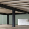 Single Metal Bed - 3ft Metal Platform Bed Frame Inc Headboard Footboard