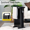1500W Electric Space Heater 7 Fin Oil Filled Radiator Heater w/ 3 Heat Settings