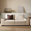 Dusk Lyon Speckled Sand Boucle 3 Seater Sofa RRP £999