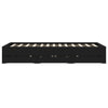 Tidyard Bed Frame Bed Base with Storage Drawers Wooden Bed Bedroom C3S3