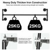 Heavy Duty Wall Mounted Clothes Rail Shelf Garment Hanging Wardrobe Display Rack