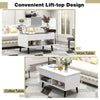 Lift Top Coffee Table Modern Wooden Lift Top Dining Cocktail Table Living Room