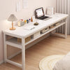 White Side End Table Console Table Living Room Bedroom Storage Rack 100X40X72Cm