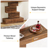 Rustic Console Table, 108cm Slim Wood Sofa Side Table Behind Couch for Hallway
