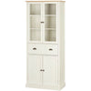 Tall Kitchen Storage Cupboard Cabinet Pantry Larder Freestanding Unit Furniture