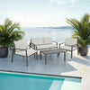 Garden Furniture Table and Chairs Sofa Set Outdoor Patio Aluminium Lounge Sets