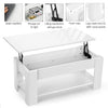 Lift Up Coffee Table With Storage Shelf Living Room Home Office Furniture Hiesss