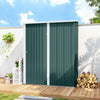 Outdoor Storage Shed w/ Lockable Door for Garden, Green
