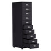 Modern Metal Chest of Drawer Storage Bedside Cabinet Filing Cabinet With Wheels