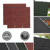 18PCS Self-Adhesive Asphalt Shingles Felt Roofing Shingles Shed Roof Sheet Tiles