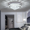 Luxury Crystal LED Ceiling Light Cool White Lamp Fitting Pendant Chandelier Deco