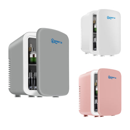 4L Portable Mini Fridge Dual Function Cooler Warmer Car Camping Fridge Office