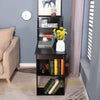 Computer Desk Bookshelves Workstation Corner Study Table Storage Combo