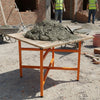 Mortar Spot Board Stand 500mm 750mm High Folding Steel Bricklayer Plastering
