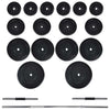 Power Tower with Barbell and Dumbbell Set 60.5 kg