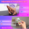 RGB Vanity Table Set w/ Wireless Charging Station-White