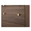 Sideboard with 2 Drawer 1 Door Storage Bookcase Cabinet Cupboard for Living Room