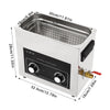 6.5L Digital Ultrasonic Cleaning Machine Stainless Steel Ultrasonic Cleaner Knob