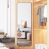 Wall Door Hanging Mirror 147x37cm Large Full Length Dressing Mirror Metal Frame