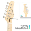 Glarry GST Electric Guitar w/Accessories For Beginner Right Handed Colorful