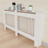 92/100cm Tall Radiator Cover Wood Cabinet MDF Grill Shelf Panel Protector