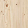 Bed Frame with Headboard 100x200 Solid Wood Pine Q0N6