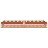 Bed Frame Wax Brown 90x200 Solid Wood Pine H4H0