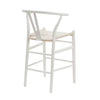 Dusk Jade Light Beige & Natural Cord Set of 2 Bar Stools RRP £599