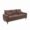 Upholstered Fabric Sofa Suite Set,2 & 3 Seater Couch Settee,Storage Side Pockets