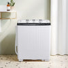 Twin Tub Washing Machine Compact Mini Laundry Washer 4.5KG Washer+1.5KG Dryer