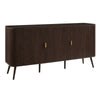 Dusk Hattie Walnut 3 Door Sideboard RRP £499