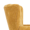 Velvet Accent Chair Upholstered Wingback Armchair Single Sofa Soft Lounge Chair
