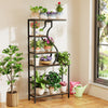 Extra Tall Plant Stand Indoor Corner Plant Holders Solid Industrial Bookshelf