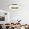 Ceiling Fan with 75W LED Light Adjustable 3-Wind Speed Remote Control Dimmable