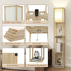 LED Floor Lamp Light Standing Reading Storage Shelf for Bedroom Living Room