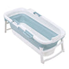 Folding Portable Bathtub Bath Tub Adult Child Warm Spa Sauna Soaking Barrel&Lid