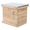 2/3/4Tier Langstroth Beehive Wax Foundation Sheet Frame Wood Bee Hive Beekeeping